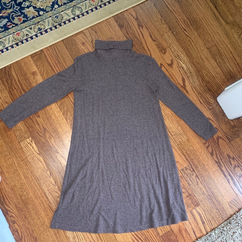 American Eagle AE grey gray sweater dress size S